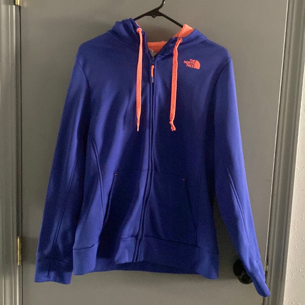 The Northface zip up hoodie